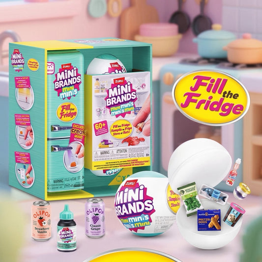 Mini Brands Fridge [Fridge + Balls]