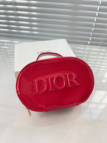 DIOR Vanity Red Make-up Bag