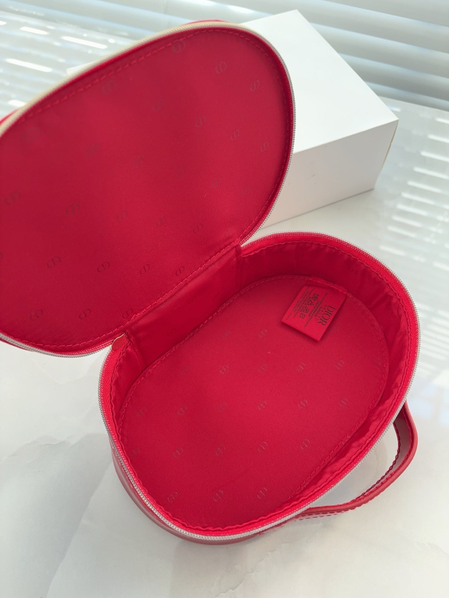DIOR Vanity Red Make-up Bag