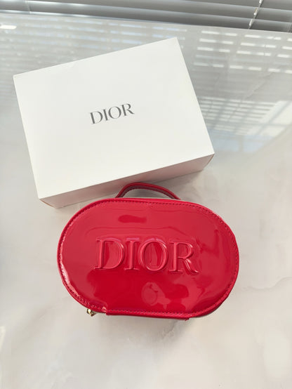 DIOR Vanity Red Make-up Bag