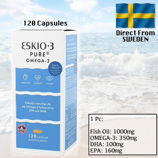 Eskio-3 Pure Omega-3 120's Capsules