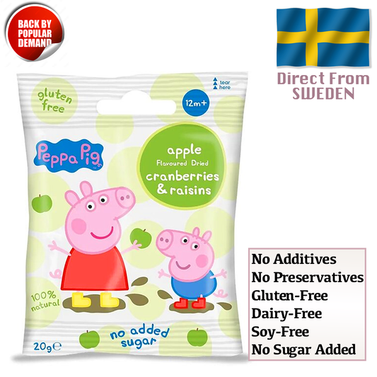 Clearly Scrumptious Peppa Snacks Apple 20g