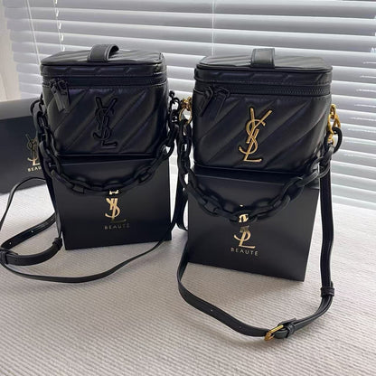 YSL Vanity Bag (Faux Leather) (Video Included)