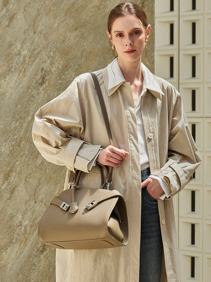 3397 Large-Capacity Tote Bag – Full Grain Cowhide Leather
