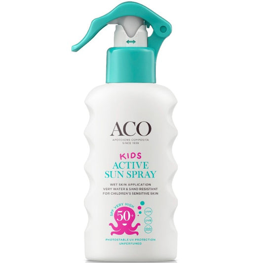 ACO Kids Active Sun Spray 175ml SPF 50++