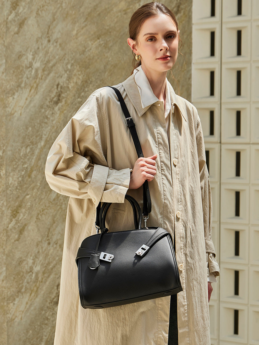 3397 Large-Capacity Tote Bag – Full Grain Cowhide Leather