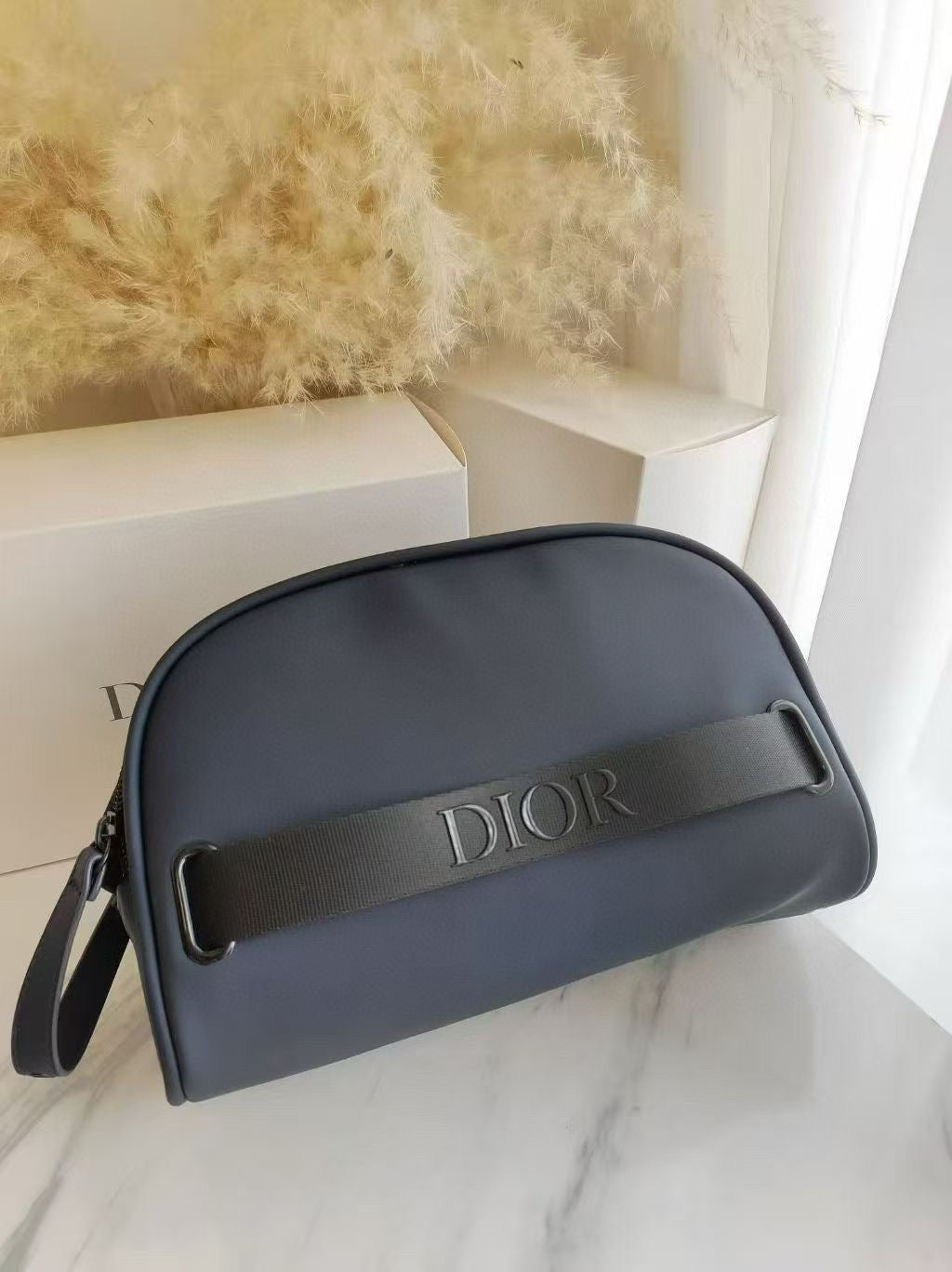 DIOR Vanity Black Toiletries Pouch