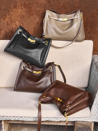 3320 Retro Crossbody Bag – Full Grain Cowhide Leather