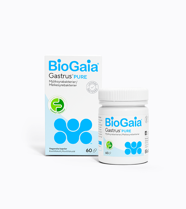BioGaia, Gastrus PURE (Gastric Health) 60 Capsules