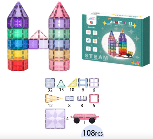 MNTL 108 Pieces Little Engineer Set (T06)