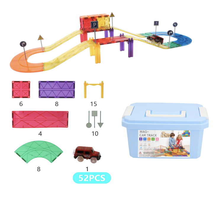 MNTL 52 Pieces Car Track Set (G8213)